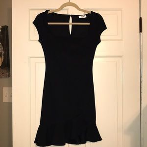 Size Medium Little Black Dress with Flirty Hemline